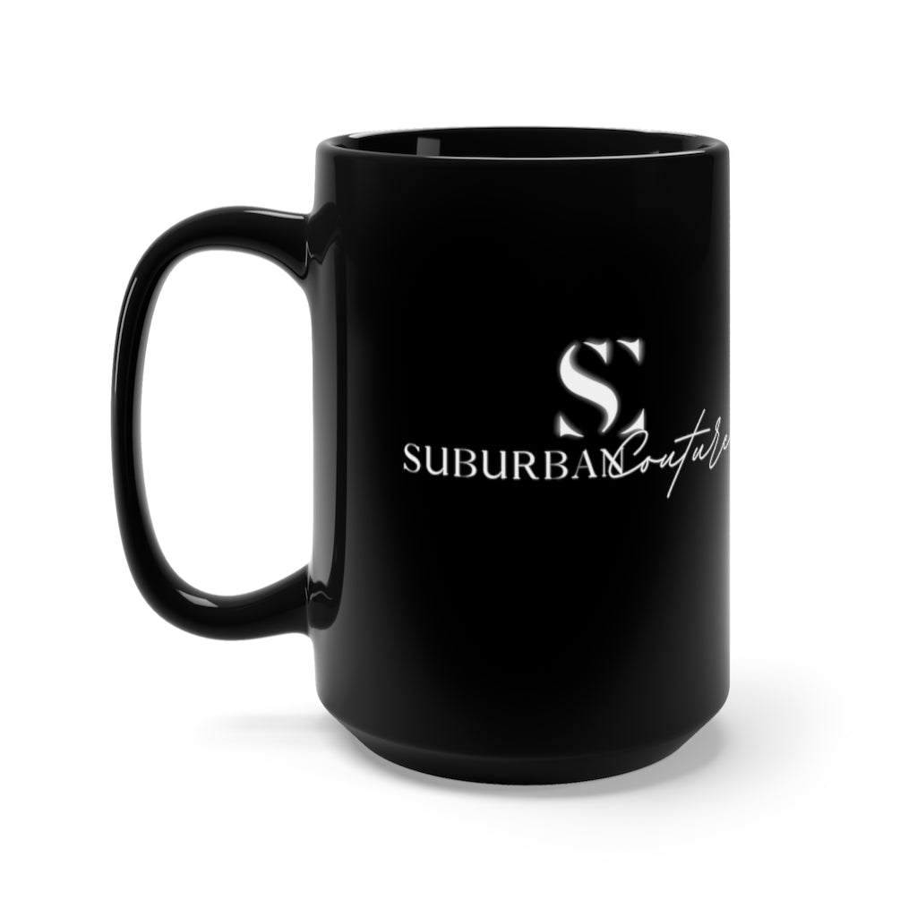 Suburban Couture Black 15 oz Mug